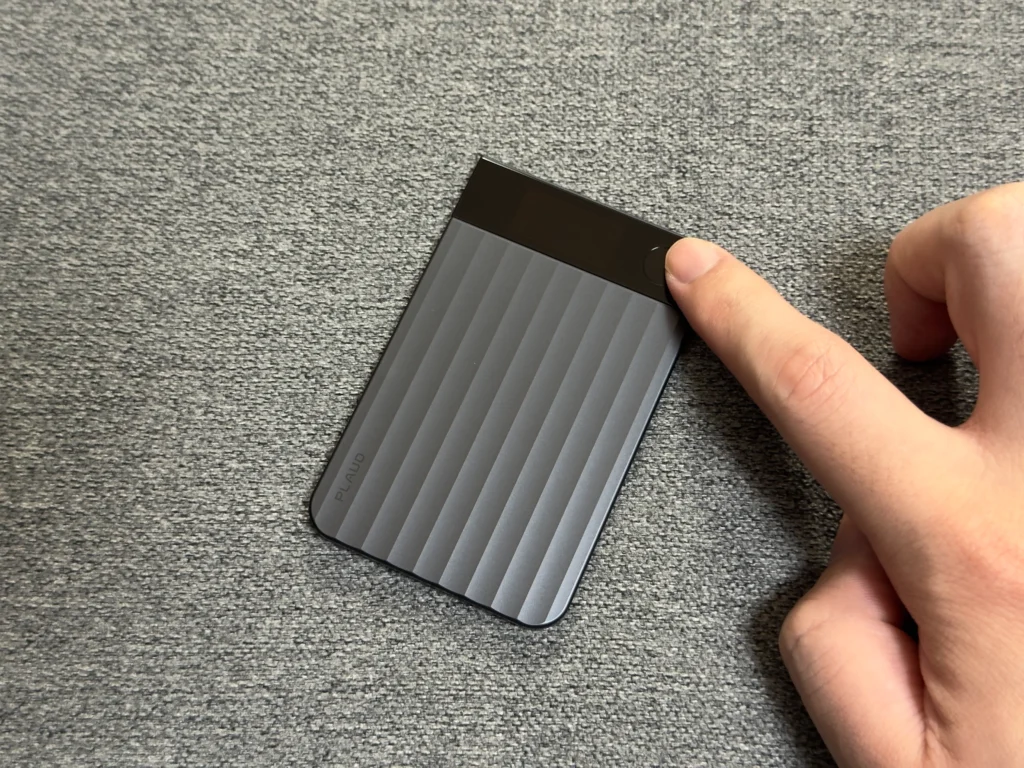 Plaud Note Proのボタン