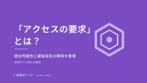 Copilot Coworkのアクセスの要求について解説する表紙