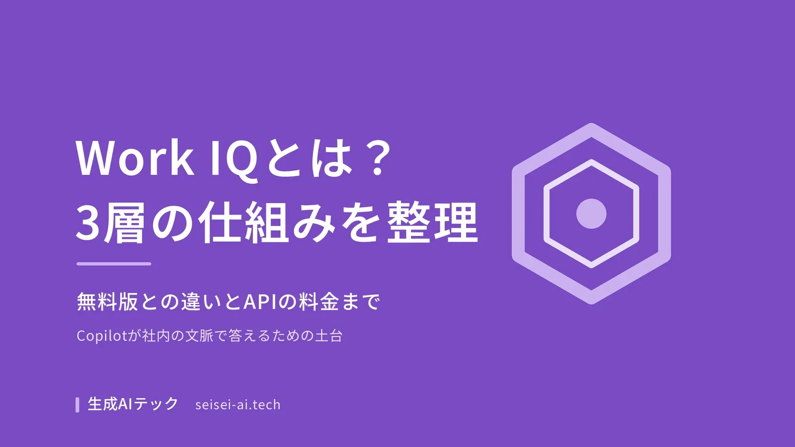 Work IQの仕組みと無料版との違いを整理した記事のアイキャッチ画像